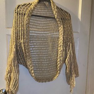 American Rag knitting sleeve cardigan
